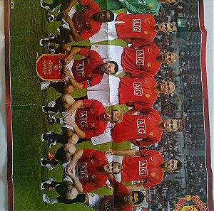 Αφίσα Manchester United/WWE