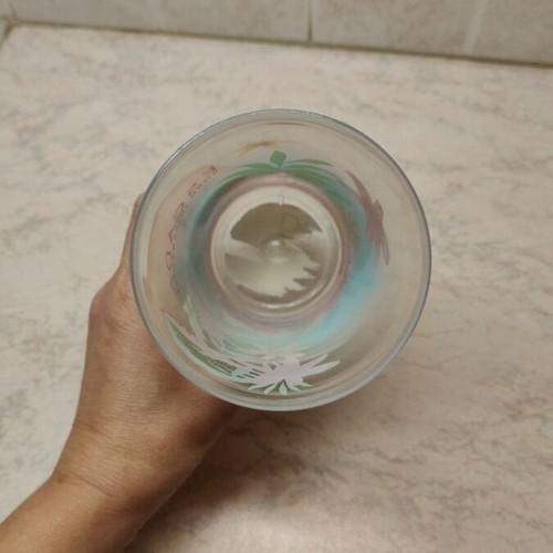 Escada collectible cocktail shaker glass, unused