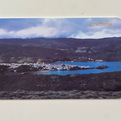 Andros Phone Card 1996 used
