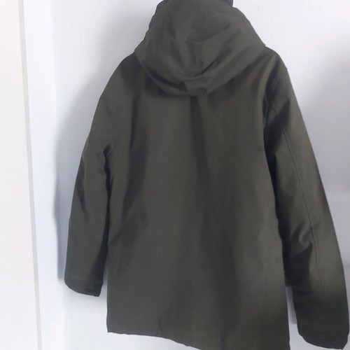 Men's thick jacket like new, khaki color, size XL