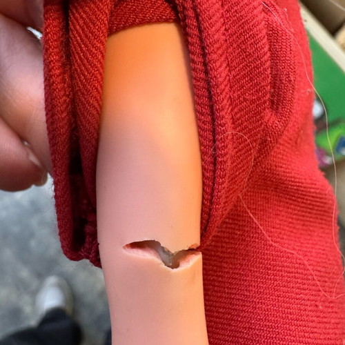 Petra doll retro restored for repair or parts