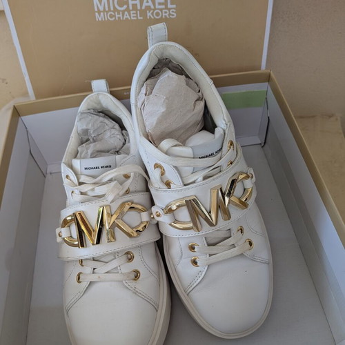 Michael Kors sneakers like new, size 37.5, white leather