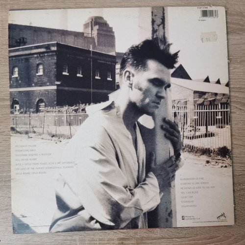 Morrissey Bona Drag LP used, Greek edition 1990 with original inner sleeve