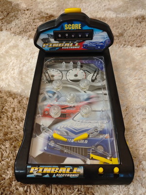 Pinball game used with sound and lights