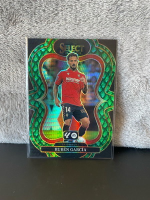 2025-26 Select La Liga Ruben Garcia #158 Jade Dragon Scale card like new