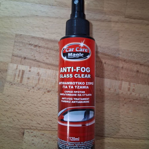 Car Care Magic Antifog Glass Spray for Car Windows, 100ml