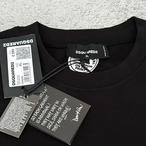 Dsquared2 sweatshirt XL new, black