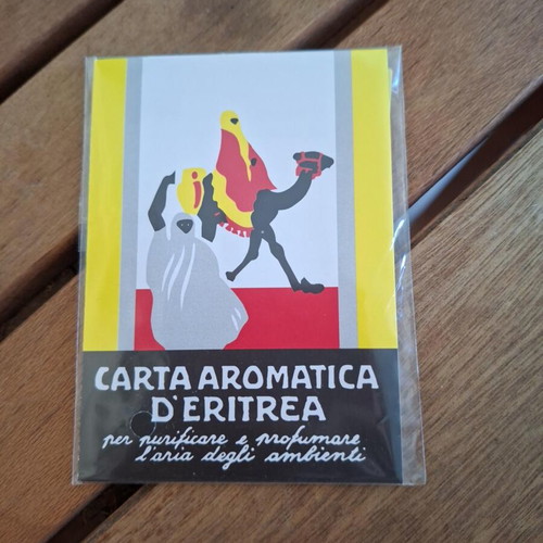Carta Aromatica d'Eritrea aromatic paper, new