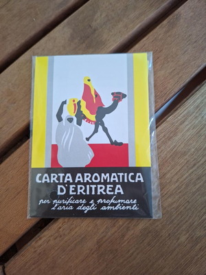 Carta Aromatica d'Eritrea aromatic paper, new