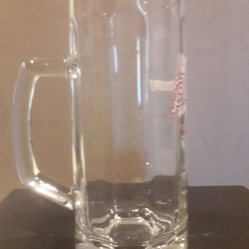Valjevsko Pivo Beer Mug 0.5L like new, Serbia