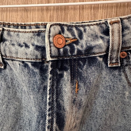 Denim shorts pack of 2 used, Zara pearl detail and Bershka medium size