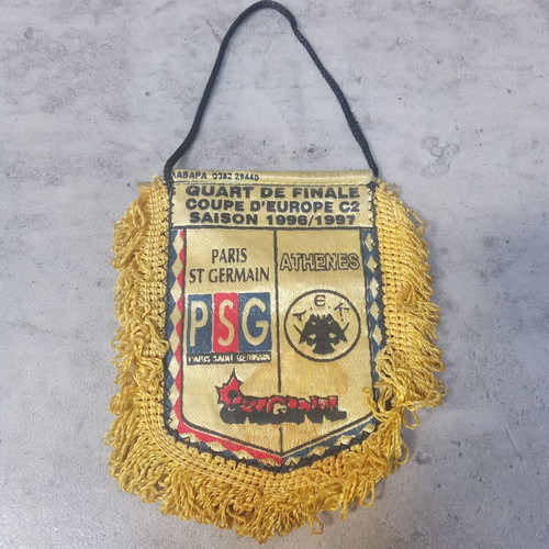 AEK Paris Saint Germain 1996 1997 Original Collectible Banner used