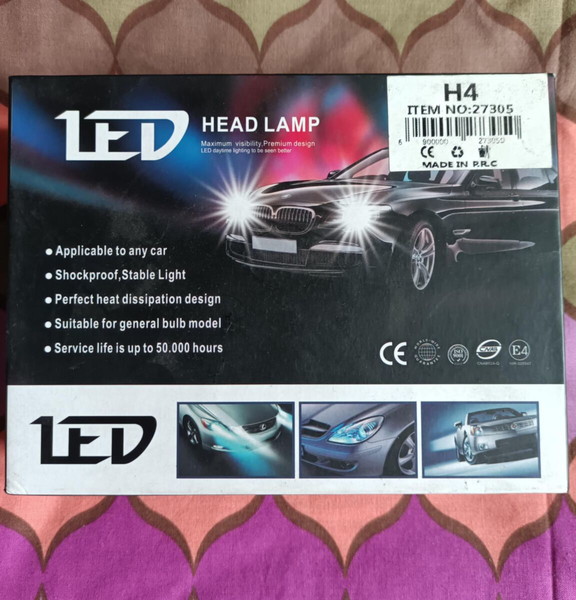 H4 Headlight Kit 6000K Λάμπες Αυτοκινήτου.