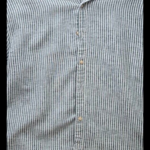 Zara striped linen blend shirt for boys 11-12 years
