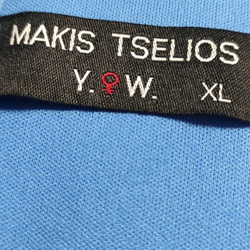 Makis Tselios Fashion formal dress blue like new