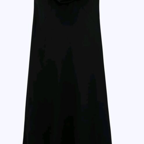 Zara draped loose dress new, black, size M