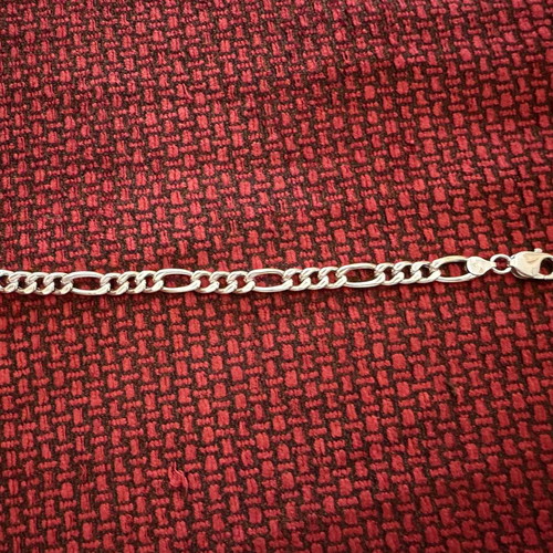 Silver bracelet for slim wrist 18.3 cm unisex like new