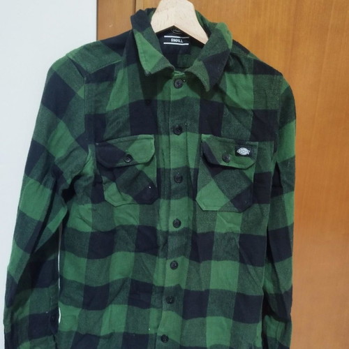 Dickies shirt used, green, size S