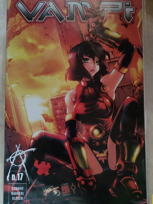 Vampi #17 comic book, Harris Comics, 2002