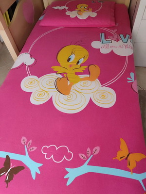 Viopros single cotton sheet set Tweety like new