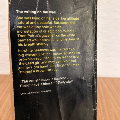 Death on the Nile vintage paperback by Agatha Christie used