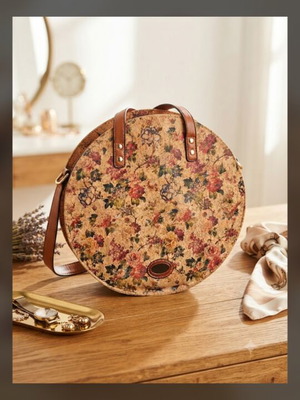 Shoulder and Hand Bag Cork used