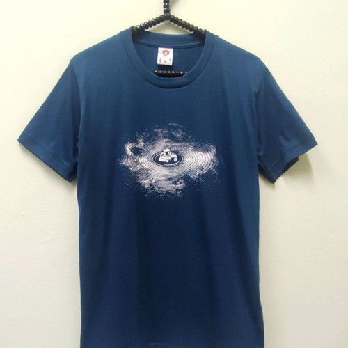 T-shirt Astronaut screen print, 100% cotton, new, sizes S and M