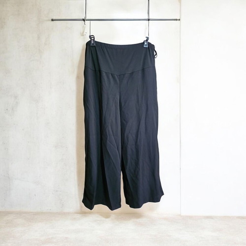 Shein maternity black palazzo pants used, adjustable waist