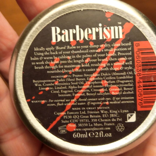 Captain Fawcett Beard Balm like new