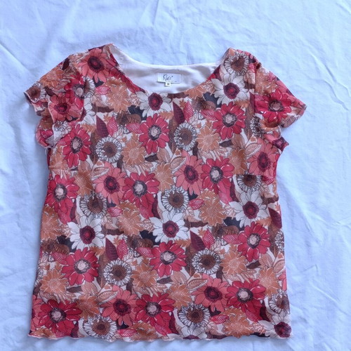 Elegant blouse colorful, like new, size XL