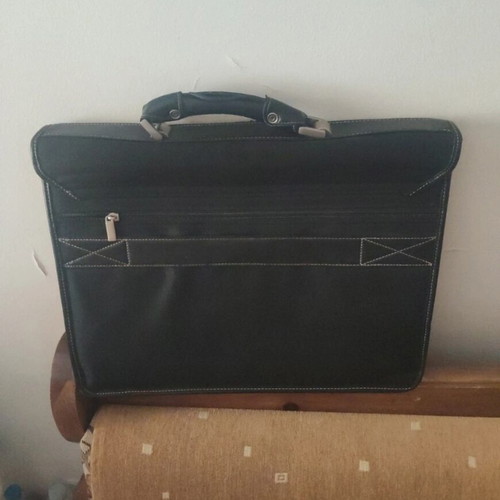 Diplomat office briefcase, black