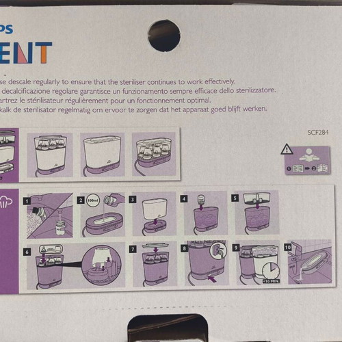 Philips Avent 3 in 1 Steam Sterilizer like new