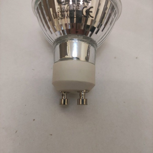 Calex GU10 halogen bulbs set of 3 used, 50W