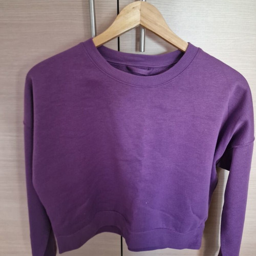 Sinsay sweatshirt purple XL like new women's