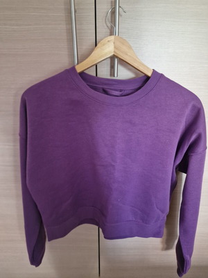 Sinsay sweatshirt purple XL like new women's