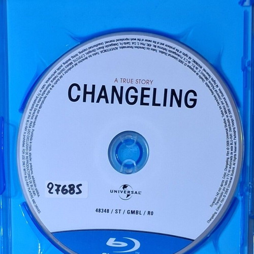 Changeling Blu-ray used with Greek subtitles, drama, historical