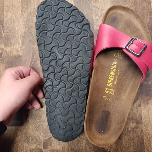 Birkenstock Madrid sandals, magenta, size 41