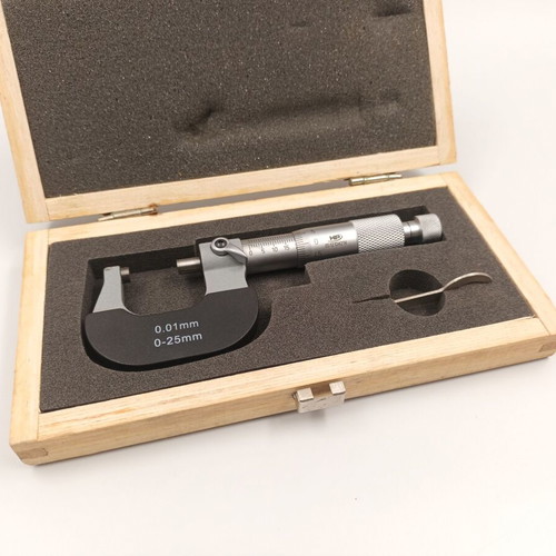Helios Preisser Precision Micrometer 0-25mm like new