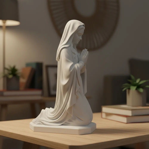 Decorative statue of Virgin Mary new with minimal design