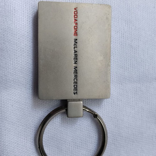 Collectible Metal Keychain F1 Vodafone McLaren Mercedes Johnnie Walker like new