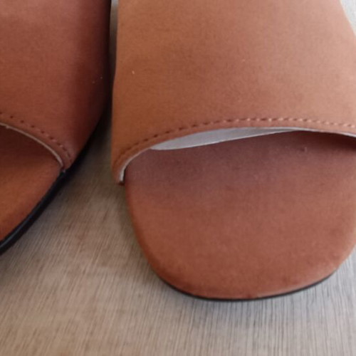 Vagabond Shoemakers Elena suede sandals size 37 new, brown