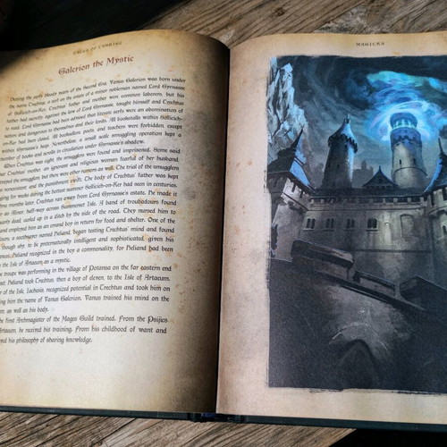 Elder Scrolls Online Tales of Tamriel Book II The Lore hardcover used volume