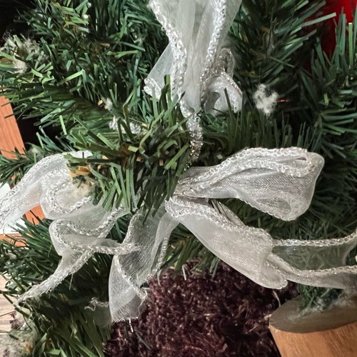 Paperchase London set of 20 used silver Christmas tree decorations