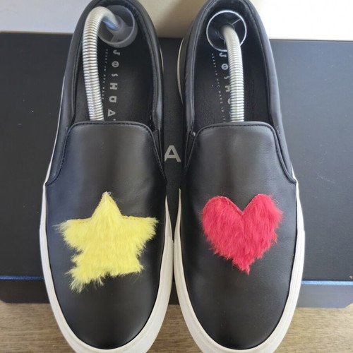 Joshua's original women's leather shoes with heart and star, like new