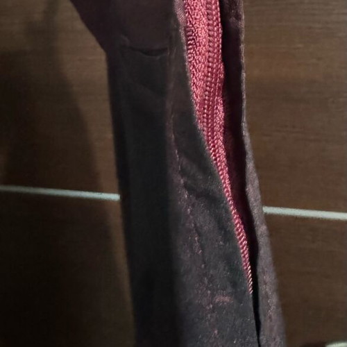 Bordeaux taffeta pants size Large like new