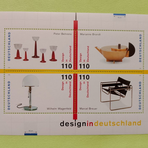 German stamps with first day of issue postmarks