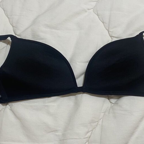 H&M Classic Black Padded Bikini Top Like New Size EUR 34