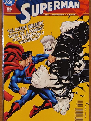 Superman κόμικ μεταχειρισμένο, αγγλικά, 1987