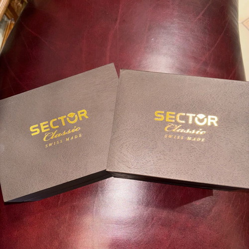 Sector Classic watch case like new with box and booklet