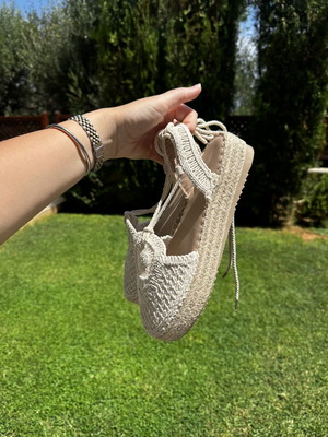 Migato espadrilles new, beige, size 41